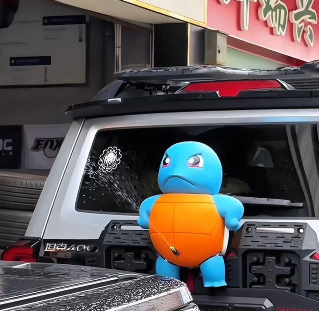 Aqua Turtle Water-Spraying Car Accessory